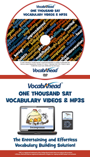 VocabAhead One Thousand SAT Vocabulary Videos and MP3s